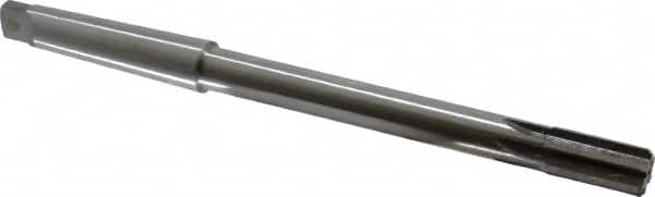 Made in USA - 5/8" Diam, 9/16" Max Diam 2MT Morse Taper Shank, 1-1/4" Flute Length, Machine Expansion Reamer - A1 Tooling