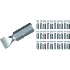 Square Contractor Grade Insert Bits #3 × 25mm (30 Piece Bulk Pack) - A1 Tooling