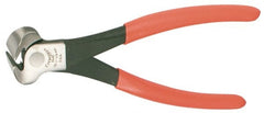 Crescent - 7-1/4" OAL, 12 AWG Capacity, 3/8" Jaw Length x 1-3/4" Jaw Width, End Cutting Pliers - A1 Tooling