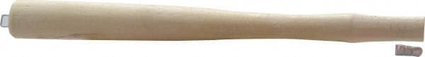 Made in USA - 12" Long Replacement Handle for Ball Pein, Machinist & Riveting Hammers - 3/4" Eye Length x 7/16" Eye Width, Hickory, Material Grade Type A - A1 Tooling