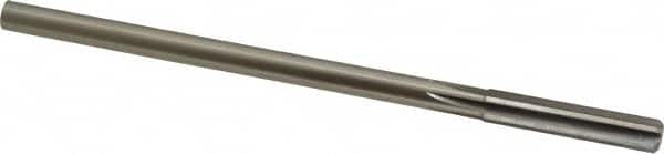 Made in USA - 0.3105" Cobalt 6 Flute Chucking Reamer - Straight Flute, 0.2792" Straight Shank, 1-1/2" Flute Length, 6" OAL - A1 Tooling