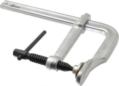 Gibraltar - 5-1/2" Throat Depth, 7-7/8" Max Capacity, Standard Sliding Arm Clamp - 2,600 Lb Clamping Pressure - A1 Tooling