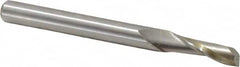 Onsrud - 1/4" Cutting Diam x 3/4" Length of Cut, 1 Flute, Upcut Spiral Router Bit - Uncoated, Right Hand Cut, High Speed Steel, 2-3/4" OAL x 1/4" Shank Diam, Single Edge, 19 to 32° Helix Angle - A1 Tooling