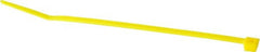 Made in USA - 4-1/8" Long Yellow Nylon Standard Cable Tie - A1 Tooling