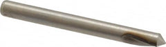 Keo - 1/8" Head Diam, 1/8" Shank Diam, 1 Flute 90° High Speed Steel Countersink - A1 Tooling