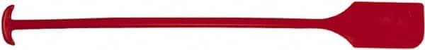 Remco - Red Polypropylene Mixing Paddle without Holes - 52" Overall Length - A1 Tooling