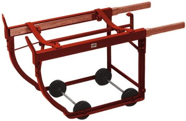 Value Collection - 1,000 Lb Load Capacity, 15, 30 & 55 Gal Drum Cradle - 20-1/2" High - A1 Tooling