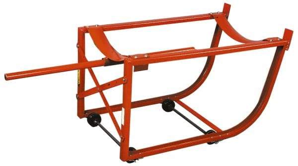 Value Collection - 600 Lb Load Capacity, Tilting Drum Cradle - 19-1/2" Wide x 21" High - A1 Tooling