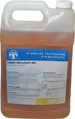 Master Fluid Solutions - Trim MicroSol 485, 1 Gal Bottle Cutting & Grinding Fluid - Semisynthetic, For Machining - A1 Tooling