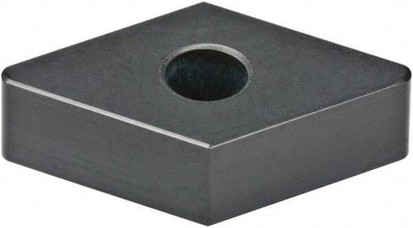 Kennametal - DNMA333 S0820 Grade KB1340 PCBN Turning Insert - Uncoated, 55° Diamond, 3/8" Inscr Circle, 3/16" Thick, 3/64" Corner Radius - A1 Tooling