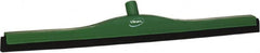 Vikan - 28" Foam Rubber Blade Bench Squeegee - Double Edge, Green, Plastic Holder - A1 Tooling