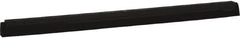 Vikan - 28" Foam Rubber Blade Squeegee Refill - Double Edge, Black, Plastic Holder - A1 Tooling