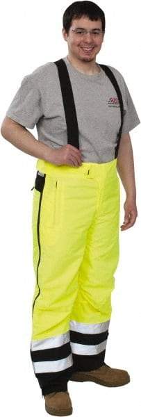 OccuNomix - Size 2XL, Black & Yellow, Rain Pants - 3 Pockets - A1 Tooling