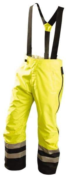 OccuNomix - Size 3XL, Black & Yellow, Rain Pants - 3 Pockets - A1 Tooling