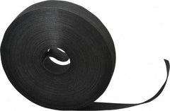 VELCRO Brand - 1" Wide x 25 Yd Long Self Fastening Tie/Strap Hook & Loop Roll - Continuous Roll, Black, Printable Surface - A1 Tooling