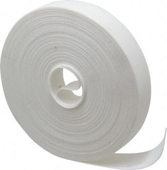 VELCRO Brand - 1" Wide x 25 Yd Long Self Fastening Tie/Strap Hook & Loop Roll - Continuous Roll, White, Printable Surface - A1 Tooling