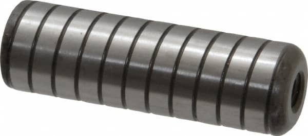 Holo-Krome - 5/8" Diam x 2" Pin Length 4000 Alloy Steel Pull Out Dowel Pin - Black Luster Finish, C 47-58 & C 60 (Surface) Hardness, 1 Beveled & 1 Threaded End - A1 Tooling