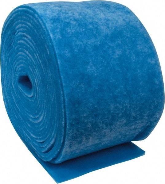 Made in USA - 90' Long x 20" Wide x 1" Thick Polyester Media Air Filter Media Roll - MERV 7, 86% Arrestance Efficiency, 500 FPM Max Air Flow, 0.14" wpg Init Resist, 1" wpg Final Resist, Use with Any Unit - A1 Tooling