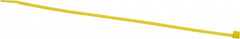 Made in USA - 11-1/4" Long Yellow Nylon Standard Cable Tie - 50 Lb Tensile Strength, 1.32mm Thick, 2" Max Bundle Diam - A1 Tooling