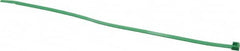 Made in USA - 11-1/4" Long Green Nylon Standard Cable Tie - 50 Lb Tensile Strength, 1.32mm Thick, 2" Max Bundle Diam - A1 Tooling