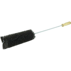 Radiator Brush, Twisted-in-wire Wood Handle, Black Horsehair Fill - A1 Tooling