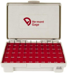 Vermont Gage - 50 Piece, 0.0115-0.0605 Inch Diameter Plug and Pin Gage Set - Plus 0.0002 Inch Tolerance, Class ZZ - A1 Tooling