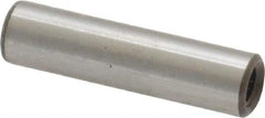 Jergens - 1/4" Diam x 1" Pin Length Alloy Steel Pull Out Dowel Pin - C 47-58 & C 60-64 (Surface) Hardness, 1 Beveled & 1 Threaded End - A1 Tooling