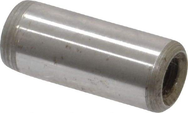 Jergens - 5/16" Diam x 3/4" Pin Length Alloy Steel Pull Out Dowel Pin - C 47-58 & C 60-64 (Surface) Hardness, 1 Beveled & 1 Threaded End - A1 Tooling