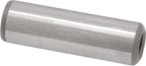 Jergens - 5/16" Diam x 1" Pin Length Alloy Steel Pull Out Dowel Pin - C 47-58 & C 60-64 (Surface) Hardness, 1 Beveled & 1 Threaded End - A1 Tooling