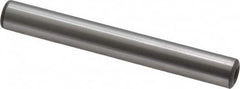 Jergens - 3/8" Diam x 3" Pin Length Alloy Steel Pull Out Dowel Pin - C 47-58 & C 60-64 (Surface) Hardness, 1 Beveled & 1 Threaded End - A1 Tooling