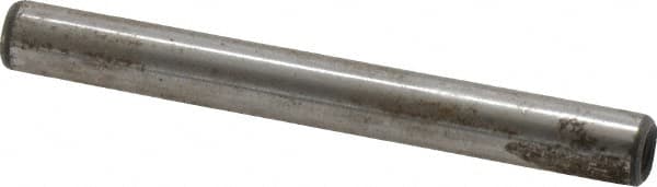 Jergens - 1/4" Diam x 2-1/4" Pin Length Alloy Steel Pull Out Dowel Pin - C 47-58 & C 60-64 (Surface) Hardness, 1 Beveled & 1 Threaded End - A1 Tooling