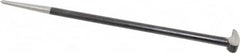 Value Collection - 16" OAL Rolling Head Pry Bar - 1/2" Wide, Chrome Vanadium - A1 Tooling