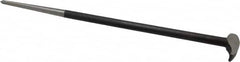 Value Collection - 20" OAL Rolling Head Pry Bar - 5/8" Wide, Chrome Vanadium - A1 Tooling