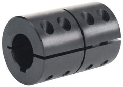 Climax Metal Products - 1-1/8" Bore, Steel, One Piece Clamping Shaft Collar - 2-1/8" Outside Diam, 3-1/4" Wide - A1 Tooling