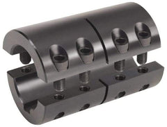 Climax Metal Products - 1 x 3/4" Bore, Steel, With Keyway Two Piece Split Shaft Collar - 1-3/4" Outside Diam, 3" Wide - A1 Tooling