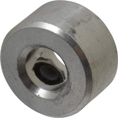 Climax Metal Products - 3/16" Bore, Aluminum, One Piece Solid Set Screw Collars - 7/16" Outside Diam, 1/4" Wide - A1 Tooling