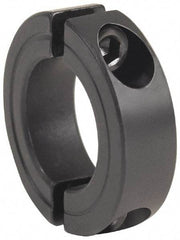 Climax Metal Products - 3-1/8" Bore, Steel, Two Piece Clamping Shaft Collar - 4-1/2" Outside Diam, 7/8" Wide - A1 Tooling