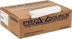 PRO-SOURCE - 0.31 mil Thick, Household/Office Trash Bags - 30" Wide x 36" High, Clear - A1 Tooling