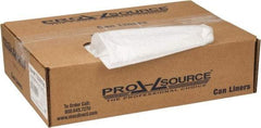 PRO-SOURCE - 0.35 mil Thick, Household/Office Trash Bags - 33" Wide x 39" High, Clear - A1 Tooling