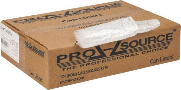 PRO-SOURCE - 0.39 mil Thick, Household/Office Trash Bags - 40" Wide x 46" High, Clear - A1 Tooling