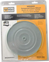 Work Sharp - 6 Inch Outside Diameter 150 mm Tempered Glass Wheel - Work Sharp 3000 Machine Compatible - A1 Tooling