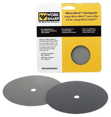 Work Sharp - 6 Inch Outside Diameter 2 Piece Micro Mesh Hone Kit - Micromesh Grit, Work Sharp 3000 Machine Compatible - A1 Tooling