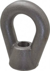 Gibraltar - 10,600 Lb Capacity, 3/4-10 Thread, Self Colored, Carbon Steel Heavy Duty Lifting Eye Nut - Grade C-1030, 3-7/8" High, 1-1/2" Inside & 3" Outside Eye Diam, 3" Bell/Base Width - A1 Tooling