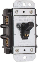 Hubbell Wiring Device-Kellems - 2 Poles, 40 Amp, Open Toggle Manual Motor Starter - 15 hp, CSA Certified & UL Listed - A1 Tooling