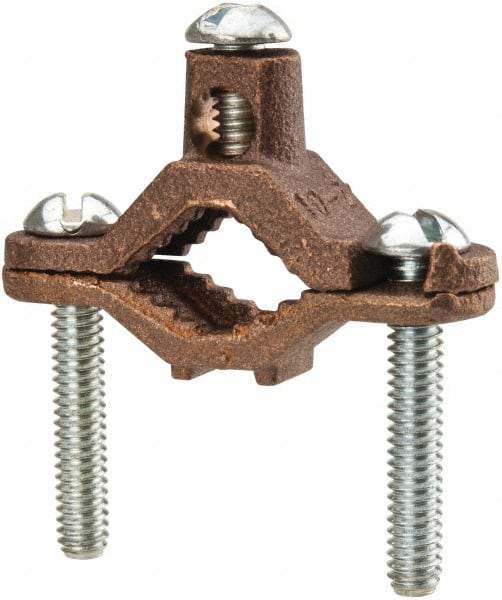 Thomas & Betts - 2 (Strand); 10 (Solid) AWG Compatible Grounding Clamp - A1 Tooling