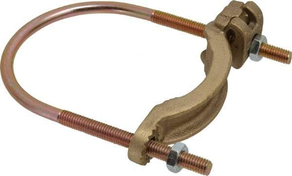 Thomas & Betts - 4 to 4/0 AWG Compatible U-bolt Rod Clamp - Bronze, CSA Certified, UL File E3060, UL Listed - A1 Tooling