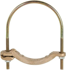 Thomas & Betts - 4 to 4/0 AWG Compatible U-bolt Rod Clamp - Bronze, CSA Certified, UL File E3060, UL Listed - A1 Tooling