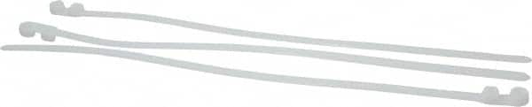 Thomas & Betts - 14.2" Long Natural (Color) Nylon Standard Cable Tie - 120 Lb Tensile Strength, 1.91mm Thick, 4" Max Bundle Diam - A1 Tooling