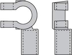 Noco - Automotive Battery 4/0 Left Elbow Terminal - Positive Polarity - A1 Tooling