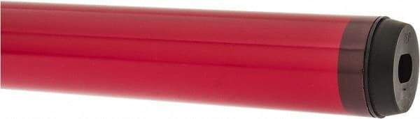 Made in USA - 48 Inch Long, Red, Fluorescent Lamp Sleeve - T12 Shape - A1 Tooling